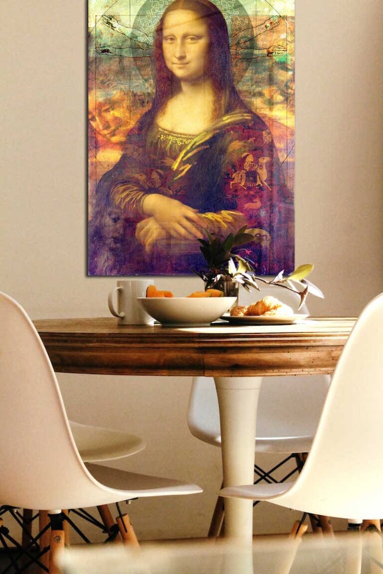 Plexiglas-Wandkunst Mona Lisa